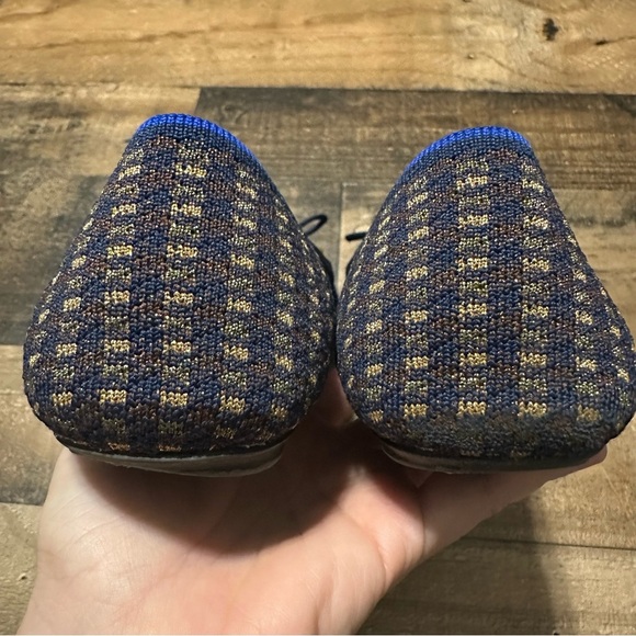 Rothy's The Bow Point Evening Metallic Flat - Picture 7 of 9